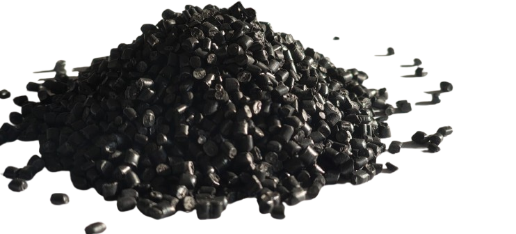recycled LDPE and PP granules