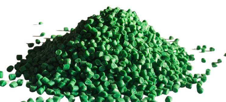 recycled LDPE and PP granules