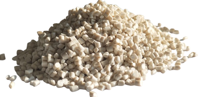 recycled LDPE and PP granules